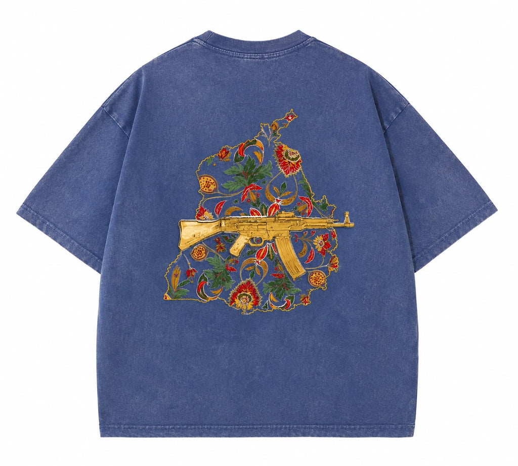 Preedal graphic t-shirts Ak-47 punjab