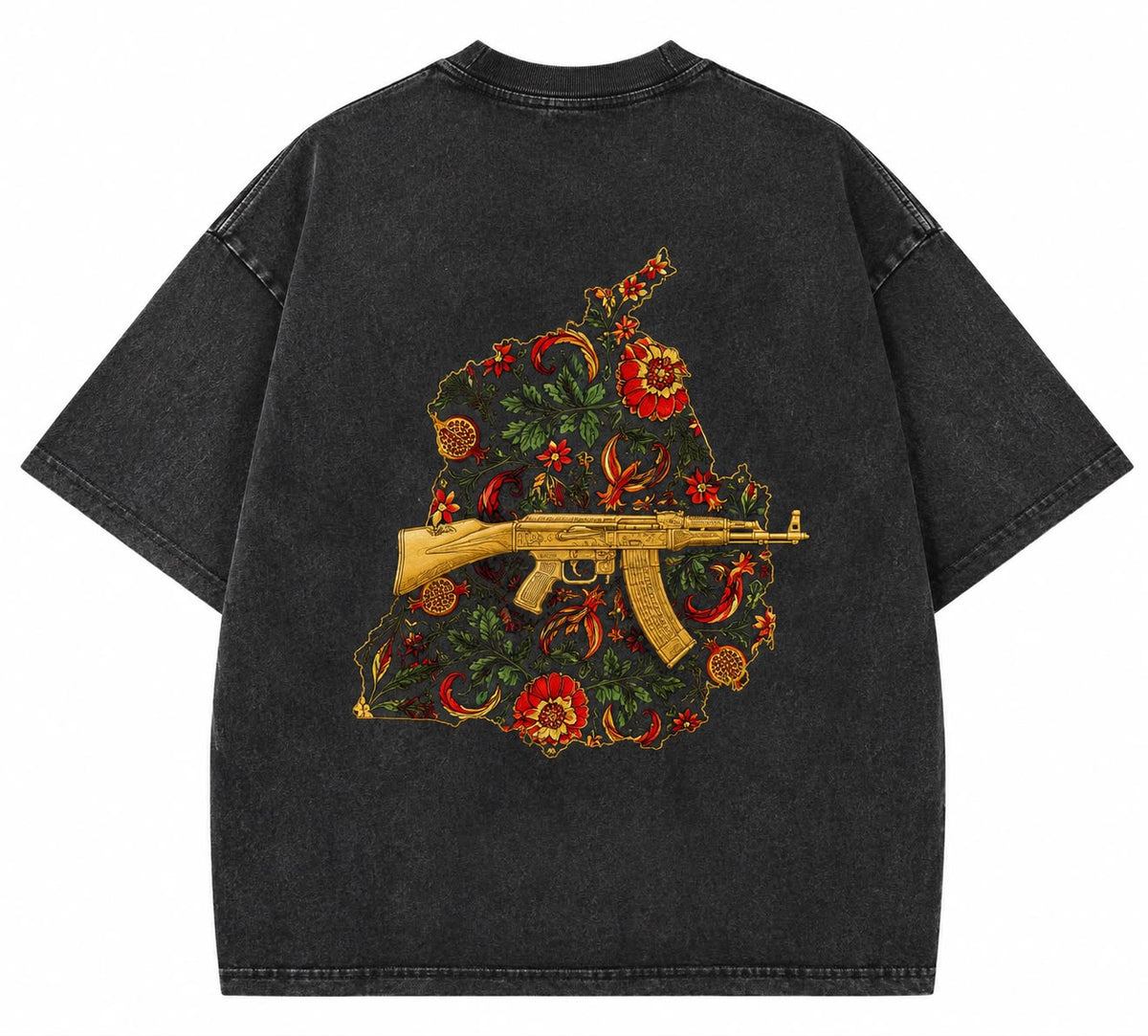 Preedal graphic t-shirts Ak-47 punjab