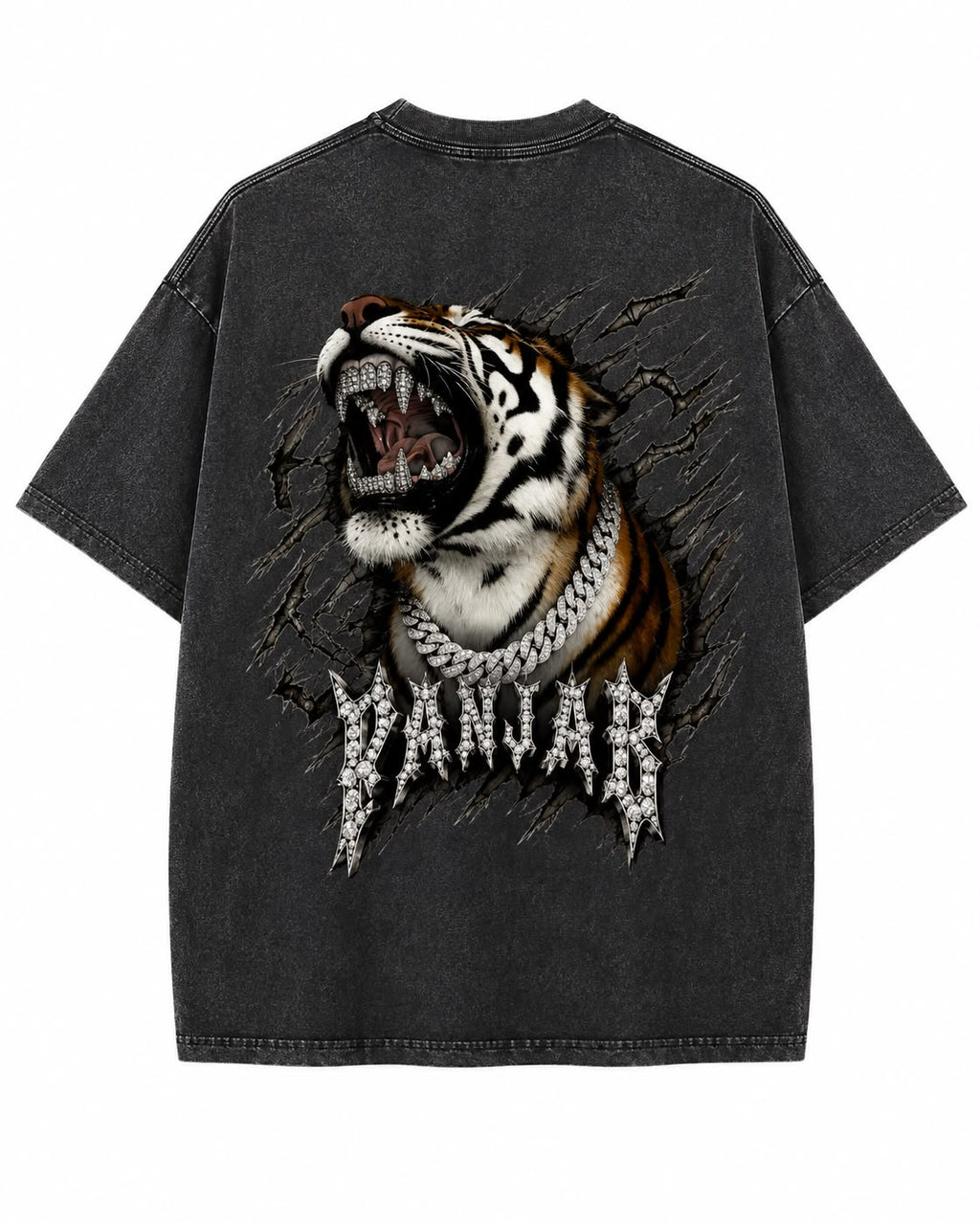 Preedal graphic t-shirts lion punjab