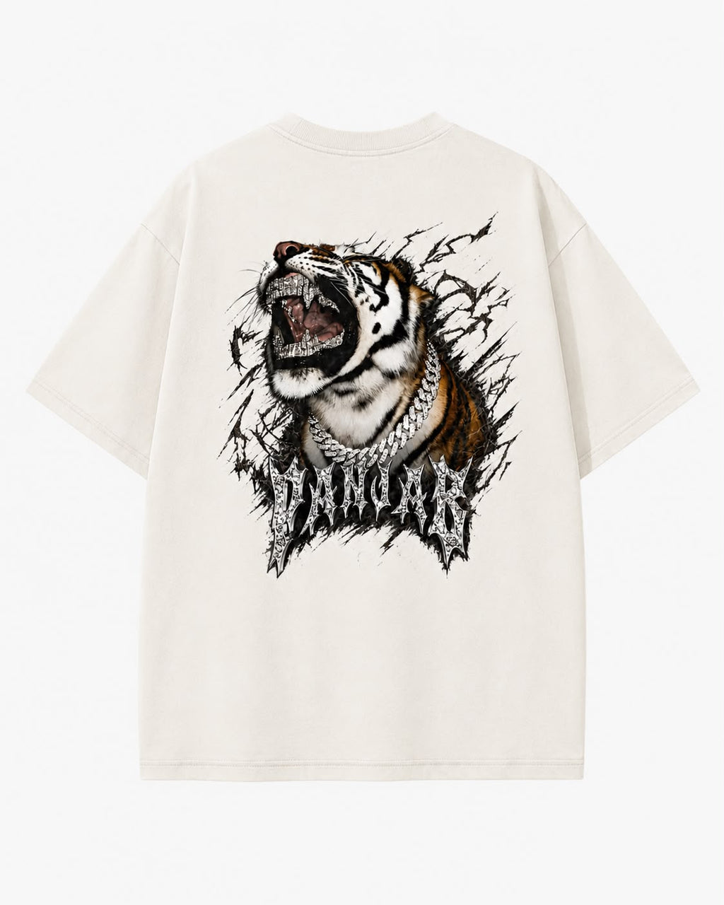 Preedal graphic t-shirts lion punjab