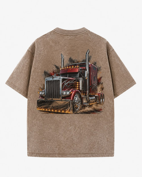 Preedal graphic t-shirts for truckers