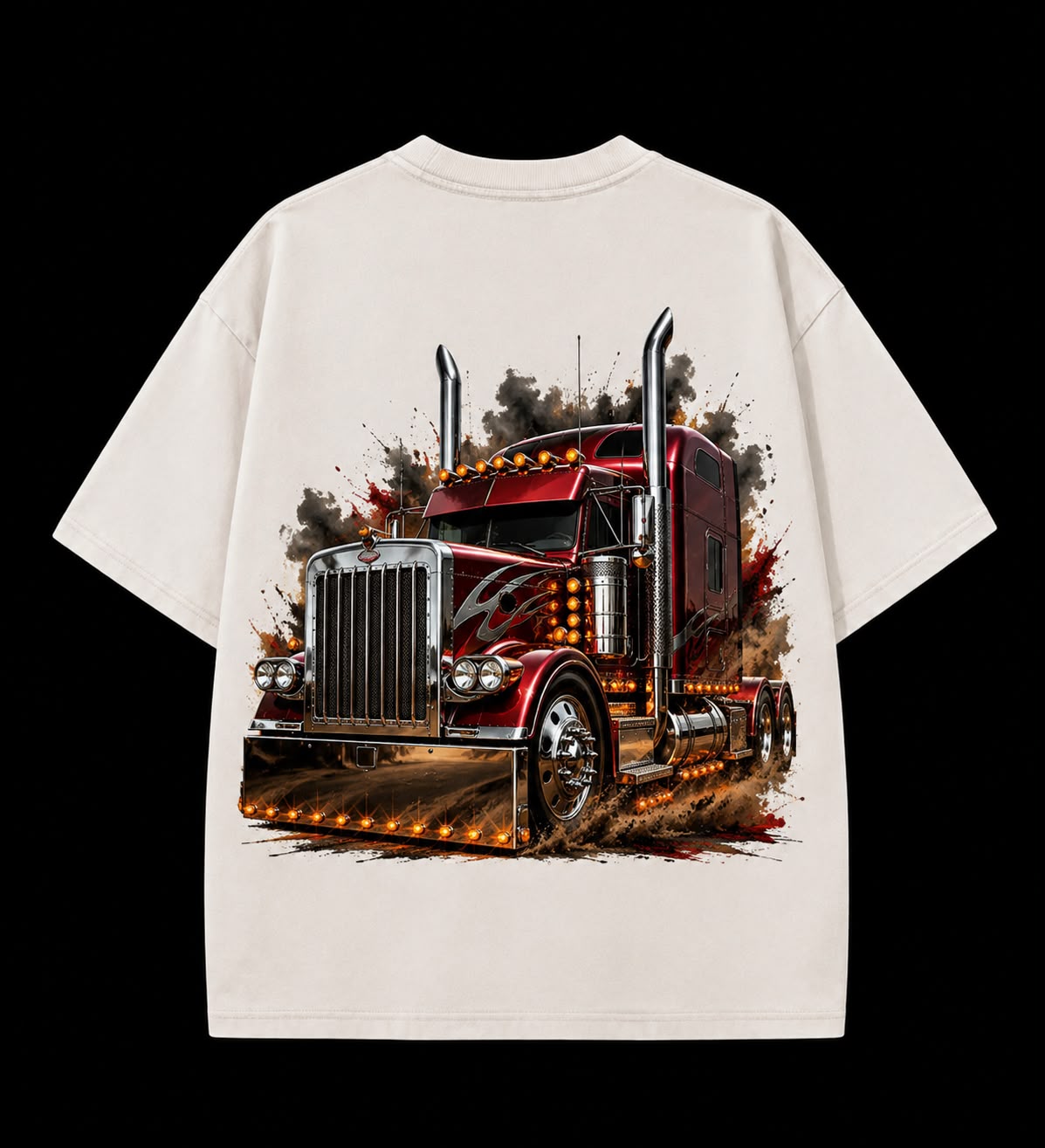 Preedal graphic t-shirts for truckers